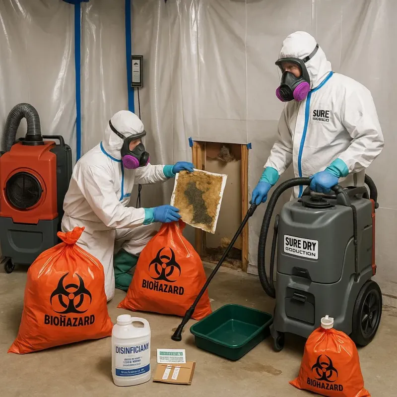 Contaminated Water Handling Protocols process in Skidway Lake, MI